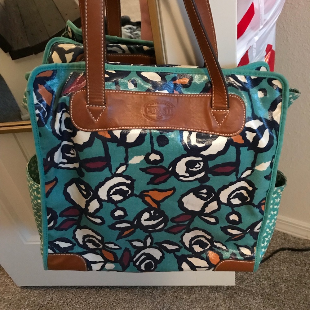Fossil tote purse